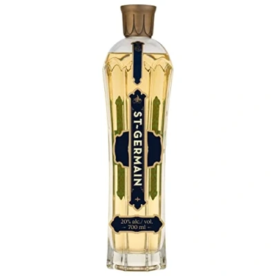 Imagen de St Germain French Artisanal Elderflower Liqueur, 20 % vol., 70 cl / 700 ml, Licor elaborado con flores de saúco recogidas a mano, sin sabores artificiales