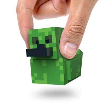 Imagen de TUBBZ Pequeña Creeper Figura de Goma Vinilo Coleccionable Mercancía Oficial Minecraft Videojuegos y películas