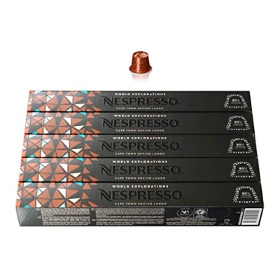 Imagen de Nespresso OriginalLine: Ciudad del Cabo Envivo Lungo, 50 Cápsulas