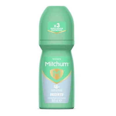 Imagen de Mitchum Women Advanced Unscented 48hr Roll on Desodorante (100 ml)