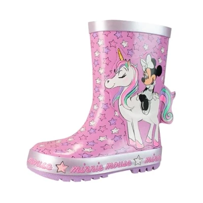 Imagen de Disney Botas Impermeables para Niñas Minnie Mouse Rosa 26