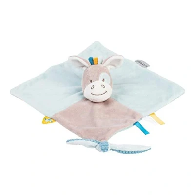 Imagen de Nattou The Horse Comforter Blanket Doudou Caballo Accesorio para Chupete, Tim y Tiloo, 27 x cm, Beige, Color (498111)