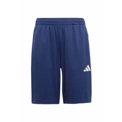 Imagen de adidas Performance Training Essentials Stripes Pantalón corto de deporte para niños, Talla: 13 14a, Dark blue white