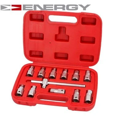 Imagen de ENERGY NE00211 Juego de prolongaciones, llave cubo 12