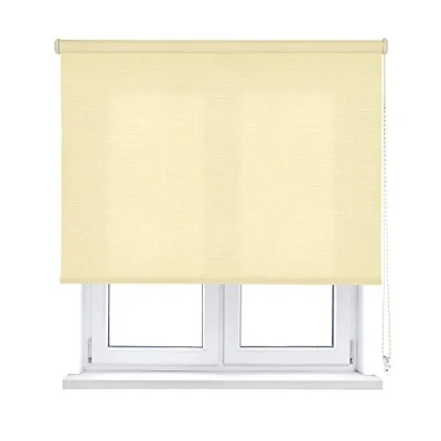 Imagen de VIEWTEX Estor Enrollable Traslúcido Shape Beige 150 X 250cm Estores para Puertas y Ventanas Fabricado en España Garantia 5 años