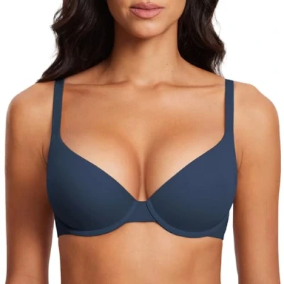 Imagen de DOBREVA Sujetador Push up T Shirt con Aros Ligero Relleno para Mujer Sargazos 90D