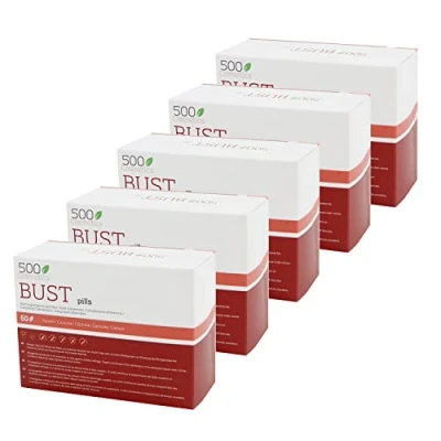Imagen de 500Cosmetics Breast Complemento Natural para la mujer 60 Tabletas. (5)