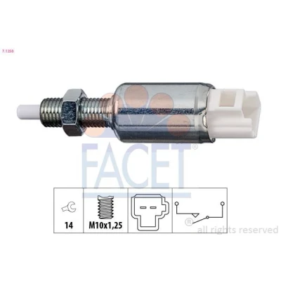 Imagen de Conmutador, accionamiento embrague (control crucero) FACET 7.1258