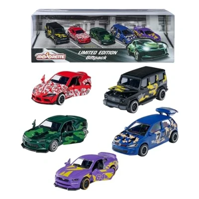 Imagen de Majorette 212054028 Mustang Limited Edition Camo Paquete de Regalo, Multicolor