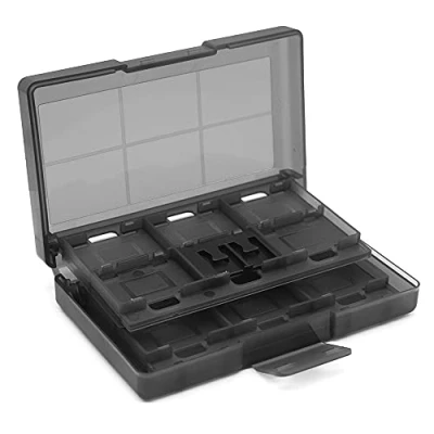 Imagen de 24+2 Slots Protective Case Game Memory Cards Cartridge Holder Storage Box Organizer Portable for Nintendo Switch