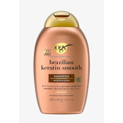 Imagen de OGX Champú Queratina Brasileña, 385 ml