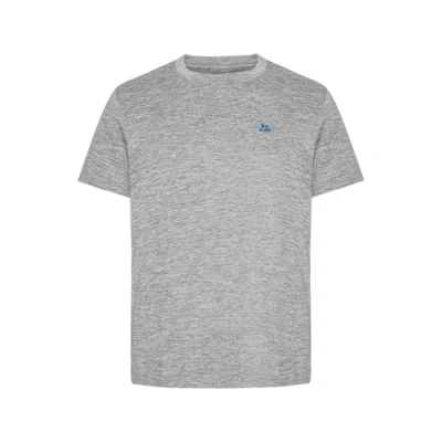 Imagen de DANISH ENDURANCE Camiseta de Manga Corta Deportiva para Hombre, Materiales 100% Reciclados, Transpirable…, Gris Mélange, L