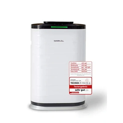 Imagen de Comedes Lavaero 1200 Potente purificador de aire 4 niveles con carbón activo, filtro HEPA e ionizador habitaciones hasta 70 m², CADR 600 m3/h Sensor calidad del Ideal para
