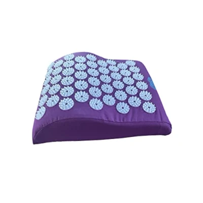 Imagen de OR8 Wellness almohada de acupresión para hombros y cervical dolor cuello migraña, cojín masaje, proporciona un apoyo firme seguro morado