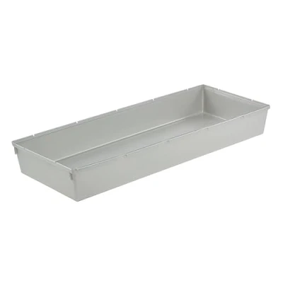 Imagen de keeeper Recipiente organizador, Combinable con otros recipientes, Plástico resistente (PP), 38 x 15 5 cm, Pepe, Plateado