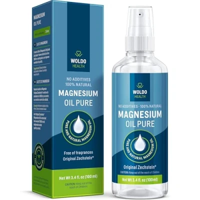 Imagen de Líquido de cloruro spray aceite magnesio Suplemento 3.4 fl oz para articulaciones, músculos