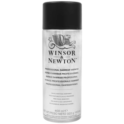 Imagen de Winsor &amp; Newton Barniz Dammar en Spray, 400 ml (Paquete de 1),