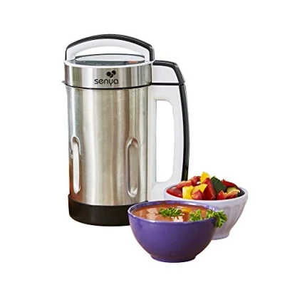 Imagen de Senya Licuadora Calentador de Acero Inoxidable Y Máquina Para Hacer Sopa Cook &amp; Heat, Capacidad 1,6 L, 1150 W