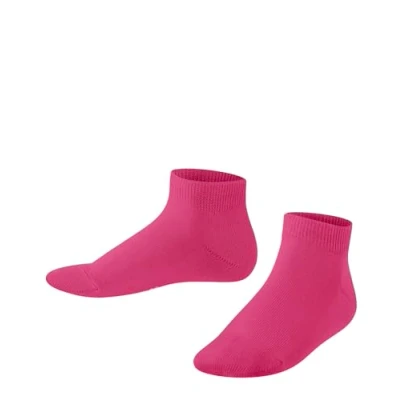 Imagen de FALKE Family K SN algodón sostenible corte unicolor 1 par, Calcetines cortos Unisex niños, Morado (Fuchsia 8856) nuevo ecológico, 27 30
