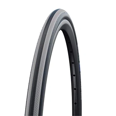 Imagen de SCHWALBE Reifen &#039;Rightrun&#039; KevlarGuard, HS 387, 50 EPI, Graphit Streifen / schwarz, Active Line Für Rollstuhl, wirksame Pannenschutzeinlage, handschonende 2Grip Seitenwand, optisch sehr attraktive zweifarbige Gummimischung, robustes Black&#039;