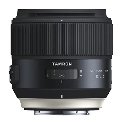 Imagen de Tamron SP Objetivo para Sony DSLR (distancia focal fija 45 mm, apertura f/1.8, Di, USD, diámetro filtro: 67 mm), negro