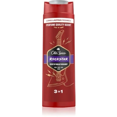 Imagen de Old Spice Tomorrowland Special Edition 3 en 1 Gel de ducha y champú 250 ml para hombres, cabello, cara cuerpo, frescura duradera, fragancia calidad perfume, limpieza profunda