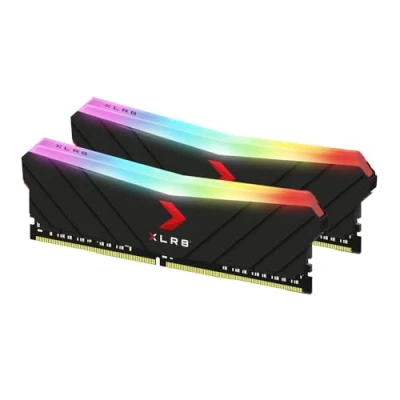 Imagen de PNY Kit de Módulos Memoria RAM DIMM XLR8 Gaming Epic X RGB™ DDR4 3600MHz 16GB (2x8GB)