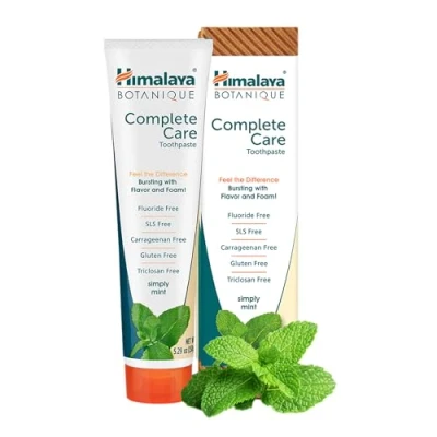 Imagen de Himalaya Botanique Simply Mint Complete Care Toothpaste Refreshing Flavour Strong Teeth Healthy Gums Fresh Breath 150g