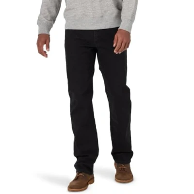 Imagen de Wrangler Men&#039;s Authentics Comfort Flex Waist Jean, Black, 42X32