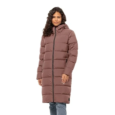 Imagen de Jack Wolfskin Frozen Palace Coat W Parka de plumón, Wild Jengibre, L para Mujer