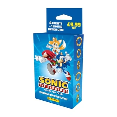 Imagen de Panini Sonic The Hedgehog Classic Trading Cards Blister 3 Fundas (SHTCGMS)