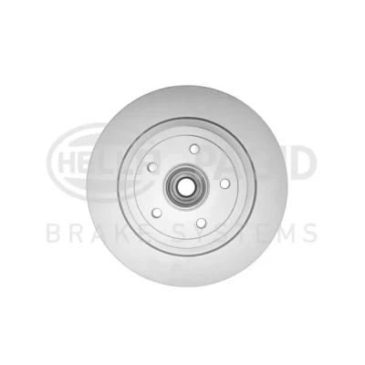 Imagen de HELLA PRO 8DD 355 123 261 Disco de freno 268 12 04/04 108 macizo revestido con anillo sensor magnético incorporado, cojinete rueda