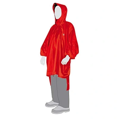 Imagen de Tatonka Regencape Poncho 2 Capa de Lluvia, Hombre, Rojo, UK: M L