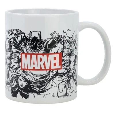 Imagen de TAZA CERAMICA 325 ML MARVEL PATTERN YA