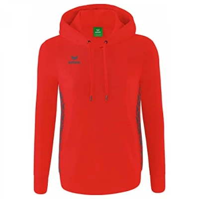 Imagen de ERIMA Mujer Essential Team Sudadera con capucha, rojo, 36