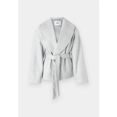 Imagen de ONLY Onlaugusta LIFE Abrigo corto, Mujer, Talla: XL, Light grey melange