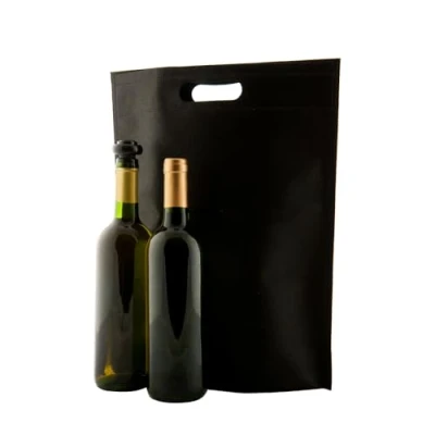 Imagen de Koala Spain (30 Unidades) Saco para 2 Botellas, Color Azul, Material Nonwoven, Tote Bag Vino