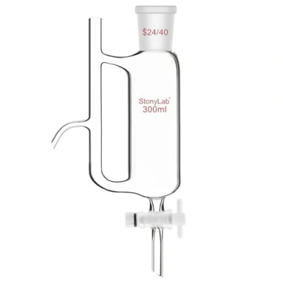 Imagen de stonylab Separador de Receptor Aceite Agua con 24/40 Lab Supply, 300 ml