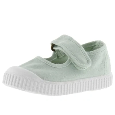 Imagen de Victoria Shoes TIRA LONA Zapatos de bebé para niños, Talla: 27, Green
