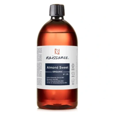 Imagen de Naissance Aceite De Almendras Dulces Prensado en Frio BIO (No 215) 900ml Hidratante Natural Ecológico Pelo, Uñas, Cuerpo, Piel