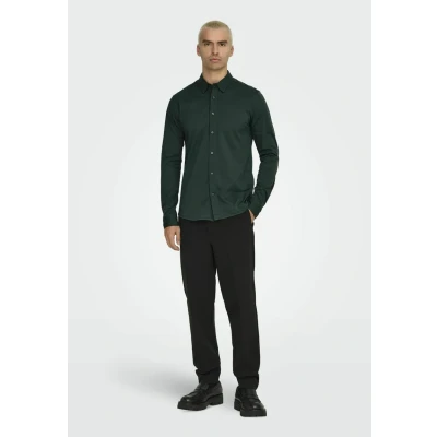 Imagen de Only &amp; Sons Onsrobin Camisa, Hombre, Talla: XS, Darkest spruce