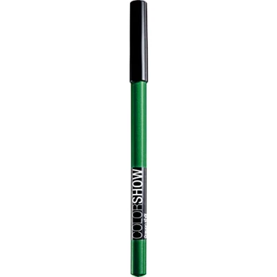 Imagen de Maybelline New York Color Show Perfilador de Ojos, Tono: 300 Edgy Emerald 1 unidad