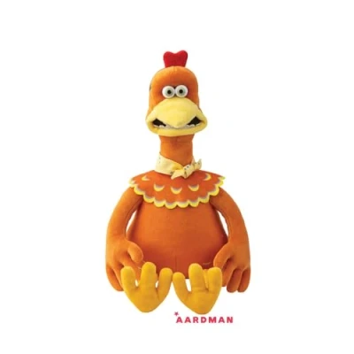 Imagen de Aurora, 61551, Chicken Run Ginger 13 pulgadas, juguete suave, naranja