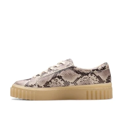 Imagen de Clarks Premium Mayhill Walk, Zapatillas Mujer, Grey Snake Lea, 39 EU