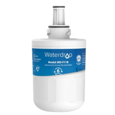 Imagen de Waterdrop DA29 00003G Filtro para Refrigerador, Reemplazo Samsung® Aqua Pure Plus 00003B DA97 06317A DA61 00159A HAFCU1/XAA HAFIN2/EXP APP100 WF289, Paquete Puede Variar (1)