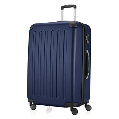 Imagen de HAUPTSTADTKOFFER SPREE Maleta rígida, Trolley expandible, Equipaje de viaje, 4 ruedas dobles, TSA, 75 cm, 119 litros, Azul oscuro