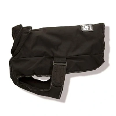Imagen de Diseño danés Negro arnés 2 en 1 Ultimate Dog Coat