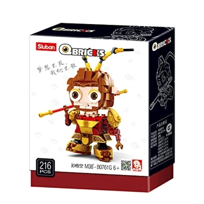 Imagen de Sluban Qbricks Monkeyking, Multicolor (M38 B0761G)