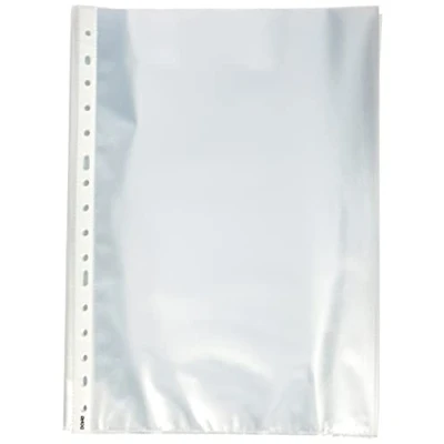 Imagen de Dohe Basic Pack de 100 fundas rugosas, multitaladro, folio, Plus