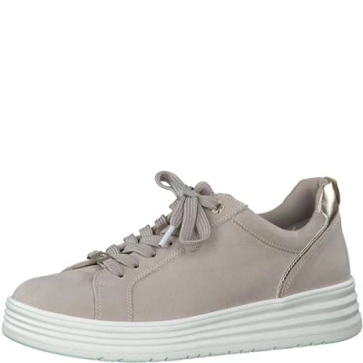 Imagen de MARCO TOZZI Zapatillas Deportivas para Mujer, Suave Feel Me, Plantilla Intercambiable, 2 23706 42, Dune Comb, 40 EU